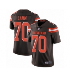 Youth Cleveland Browns #70 Kendall Lamm Brown Team Color Vapor Untouchable Limited Player Football Jersey