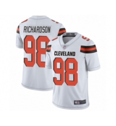 Youth Cleveland Browns #98 Sheldon Richardson White Vapor Untouchable Limited Player Football Jersey