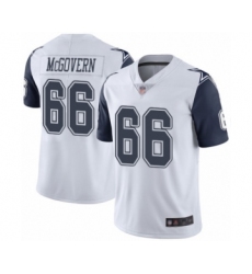 Men's Dallas Cowboys #66 Connor McGovern Limited White Rush Vapor Untouchable Football Jersey