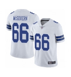 Men's Dallas Cowboys #66 Connor McGovern White Vapor Untouchable Limited Player Football Jersey