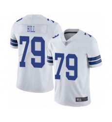 Youth Dallas Cowboys #79 Trysten Hill White Vapor Untouchable Limited Player Football Jersey