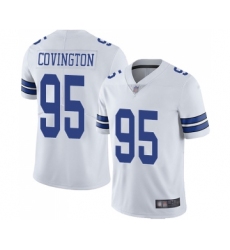 Youth Dallas Cowboys #95 Christian Covington White Vapor Untouchable Limited Player Football Jersey