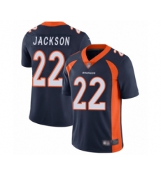 Youth Denver Broncos #22 Kareem Jackson Navy Blue Alternate Vapor Untouchable Limited Player Football Jersey