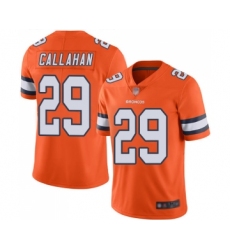 Youth Denver Broncos #29 Bryce Callahan Limited Orange Rush Vapor Untouchable Football Jersey