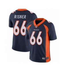 Men's Denver Broncos #66 Dalton Risner Navy Blue Alternate Vapor Untouchable Limited Player Football Jersey