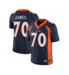 Youth Denver Broncos #70 Ja Wuan James Navy Blue Alternate Vapor Untouchable Limited Player Football Jersey