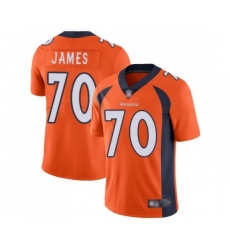Youth Denver Broncos #70 Ja Wuan James Orange Team Color Vapor Untouchable Limited Player Football Jersey