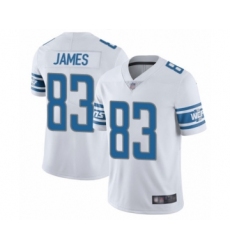 Youth Detroit Lions #83 Jesse James White Vapor Untouchable Limited Player Football Jersey