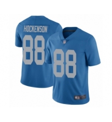 Men's Detroit Lions #88 T.J. Hockenson Blue Alternate Vapor Untouchable Limited Player Football Jersey