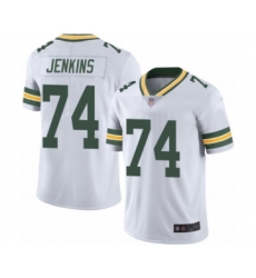 Youth Green Bay Packers #74 Elgton Jenkins White Vapor Untouchable Limited Player Football Jersey