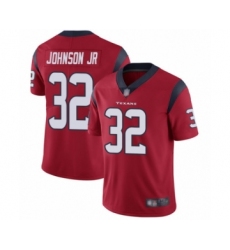 Men's Houston Texans #32 Lonnie Johnson Red Alternate Vapor Untouchable Limited Player Football Jersey