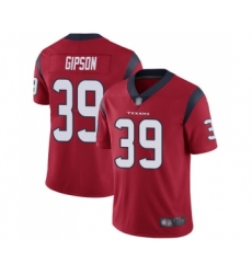 Men's Houston Texans #39 Tashaun Gipson Red Alternate Vapor Untouchable Limited Player Football Jersey