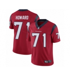 Men's Houston Texans #71 Tytus Howard Red Alternate Vapor Untouchable Limited Player Football Jersey
