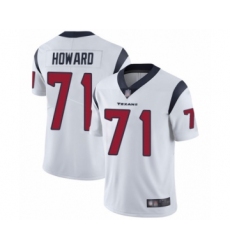 Youth Houston Texans #71 Tytus Howard White Vapor Untouchable Limited Player Football Jersey