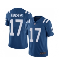 Men's Indianapolis Colts #17 Devin Funchess Royal Blue Team Color Vapor Untouchable Limited Player Football Jerseys