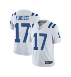Men's Indianapolis Colts #17 Devin Funchess White Vapor Untouchable Limited Player Football Jerseys