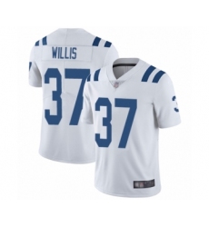 Youth Indianapolis Colts #37 Khari Willis White Vapor Untouchable Limited Player Football Jersey