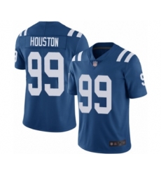 Youth Indianapolis Colts #99 Justin Houston Royal Blue Team Color Vapor Untouchable Limited Player Football Jersey