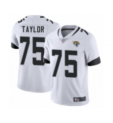 Youth Jacksonville Jaguars #75 Jawaan Taylor White Vapor Untouchable Limited Player Football Jersey