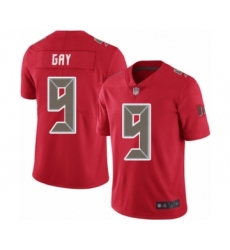 Youth Tampa Bay Buccaneers #9 Matt Gay Limited Red Rush Vapor Untouchable Football Jersey