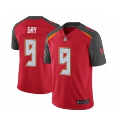 Youth Tampa Bay Buccaneers #9 Matt Gay Red Team Color Vapor Untouchable Limited Player Football Jersey