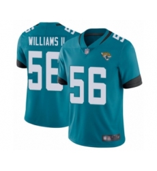 Youth Jacksonville Jaguars #56 Quincy Williams II Teal Green Alternate Vapor Untouchable Limited Player Football Jersey