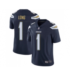 Youth Los Angeles Chargers #1 Ty Long Navy Blue Team Color Vapor Untouchable Limited Player Football Jersey