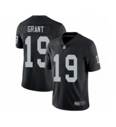 Youth Oakland Raiders #19 Ryan Grant Black Team Color Vapor Untouchable Limited Player Football Jersey