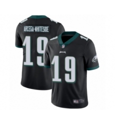 Men's Philadelphia Eagles #19 JJ Arcega-Whiteside Black Alternate Vapor Untouchable Limited Player Football Jersey