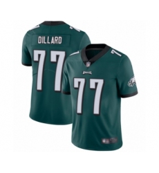 Men's Philadelphia Eagles #77 Andre Dillard Midnight Green Team Color Vapor Untouchable Limited Player Football Jersey