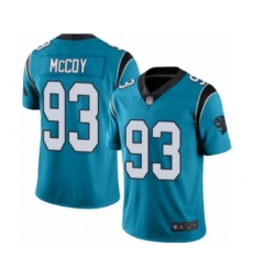 Men's Carolina Panthers #93 Gerald McCoy Limited Blue Rush Vapor Untouchable Football Jersey