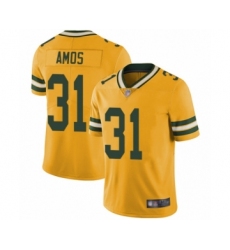 Youth Green Bay Packers #31 Adrian Amos Limited Gold Rush Vapor Untouchable Football Jersey