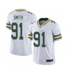 Youth Green Bay Packers #91 Preston Smith White Vapor Untouchable Limited Player Football Jersey
