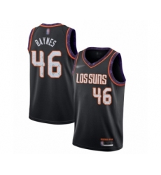 Youth Phoenix Suns #46 Aron Baynes Swingman Black Basketball Jersey - 2019-20 City Edition