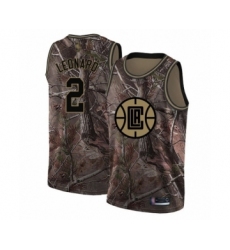 Men's Los Angeles Clippers #2 Kawhi Leonard Swingman Camo Realtree Collection Basketball Jersey