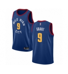 Youth Denver Nuggets #9 Jerami Grant Swingman Blue Alternate Basketball Jersey Statement Edition