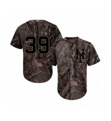 Men's New York Mets #39 Edwin Diaz Authentic Camo Realtree Collection Flex Base Baseball Jersey