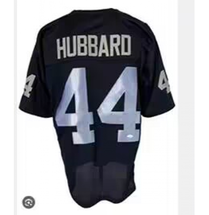 Men's Nike Las Vegas Raiders #44 Habbard Adams Black Vapor Limited Jerseys