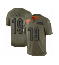 Women's Cincinnati Bengals #19 Auden Tate Limited Camo 2019 Salute to Service Football Jersey