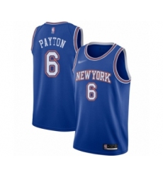 Youth New York Knicks #6 Elfrid Payton Swingman Blue Basketball Jersey - Statement Edition
