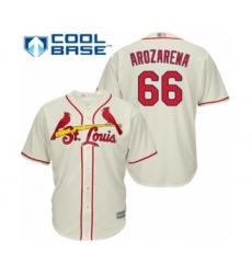 Youth St. Louis Cardinals #66 Randy Arozarena Authentic Cream Alternate Cool Base Baseball Player Jersey