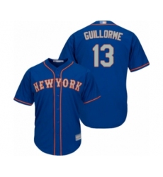 Youth New York Mets #13 Luis Guillorme Authentic Royal Blue Alternate Road Cool Base Baseball Player Jersey