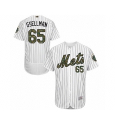 Men's New York Mets #65 Robert Gsellman Authentic White 2016 Memorial Day Fashion Flex Base Baseball Player Jersey
