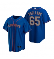 Men's Nike New York Mets #65 Robert Gsellman Royal Alternate Road Stitched Baseball Jersey