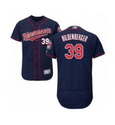 Men's Minnesota Twins #39 Trevor Hildenberger Authentic Navy Blue Alternate Flex Base Authentic Collection Baseball Player Jersey