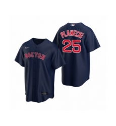 Women's Boston Red Sox #25 Kevin Plawecki Nike Navy Replica Alternate Jersey