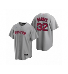 Women's Boston Red Sox #32 Matt Barnes Nike Gray Replica Road Jersey
