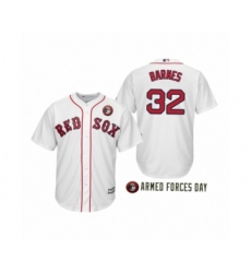 Women'sBoston Red Sox  2019 Armed Forces Day #32 Matt Barnes  White Jersey