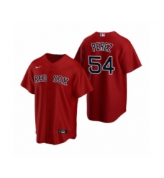 Men's Boston Red Sox #54 Martin Perez Nike Red Replica Alternate Jersey