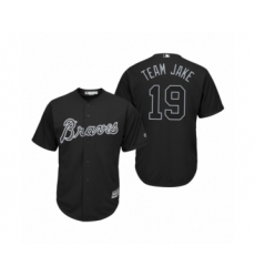 Youth Atlanta Braves #19 Shane Greene Team Jake Black 2019 Players Weekend Replica Jersey
